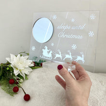 Load image into Gallery viewer, Christmas countdown sign. FREE shipping