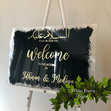 Load image into Gallery viewer, Welcome sign with Arabic text