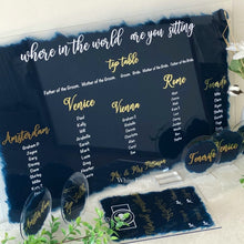 Load image into Gallery viewer, Wedding table plan. Standard or large size available